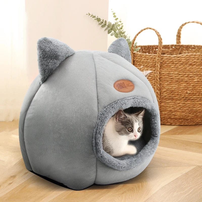 l-arbre-a-chat.com 2023 Deep Sleep Comfort In Winter Cat Bed Little Mat Basket For Cat's House Products Pets Tent Cozy Cave Cat Beds Indoor For Dog