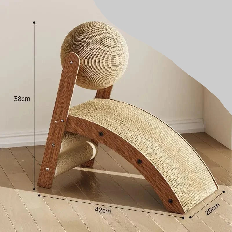 l-arbre-a-chat.com Cardboard Cat Scratcher Accessories Scratching Ball Training Supplies Scratching Post Toys Furniture Articles For Cat Sisal Rope