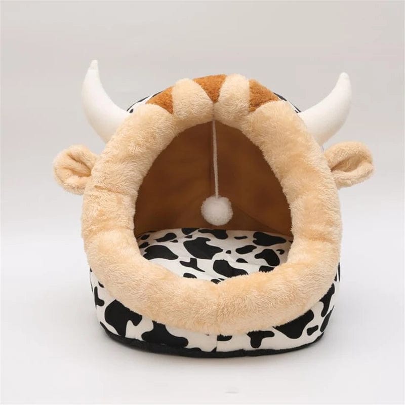 l-arbre-a-chat.com Cat Bed House Kennel Nest Round Pets Sleeping Cave Kitten Beds Pet Basket Cozy Kitten Lounger Cushion Cat House Tent Dog House