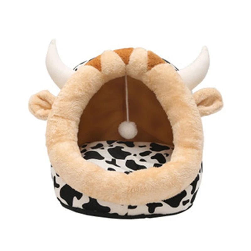 l-arbre-a-chat.com Cat Bed House Kennel Nest Round Pets Sleeping Cave Kitten Beds Pet Basket Cozy Kitten Lounger Cushion Cat House Tent Dog House