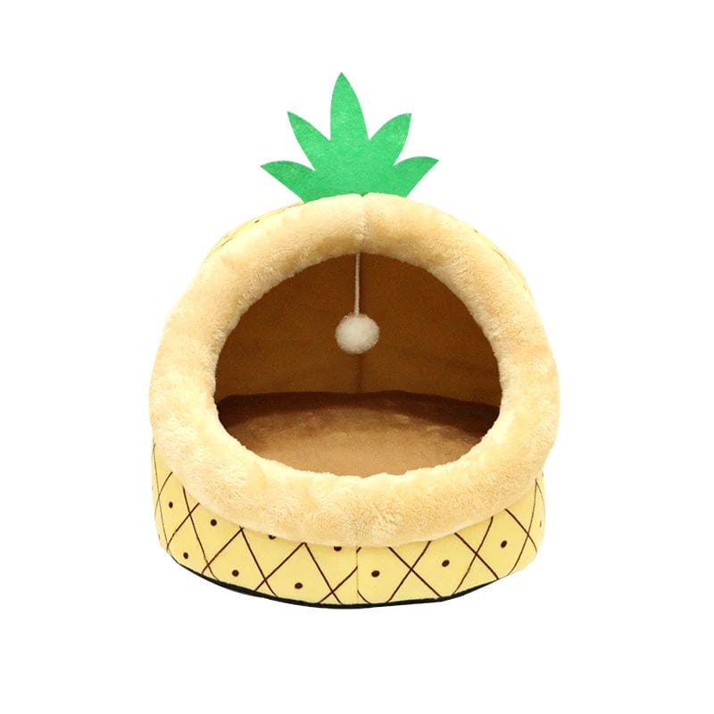 l-arbre-a-chat.com Cat Bed House Kennel Nest Round Pets Sleeping Cave Kitten Beds Pet Basket Cozy Kitten Lounger Cushion Cat House Tent Dog House