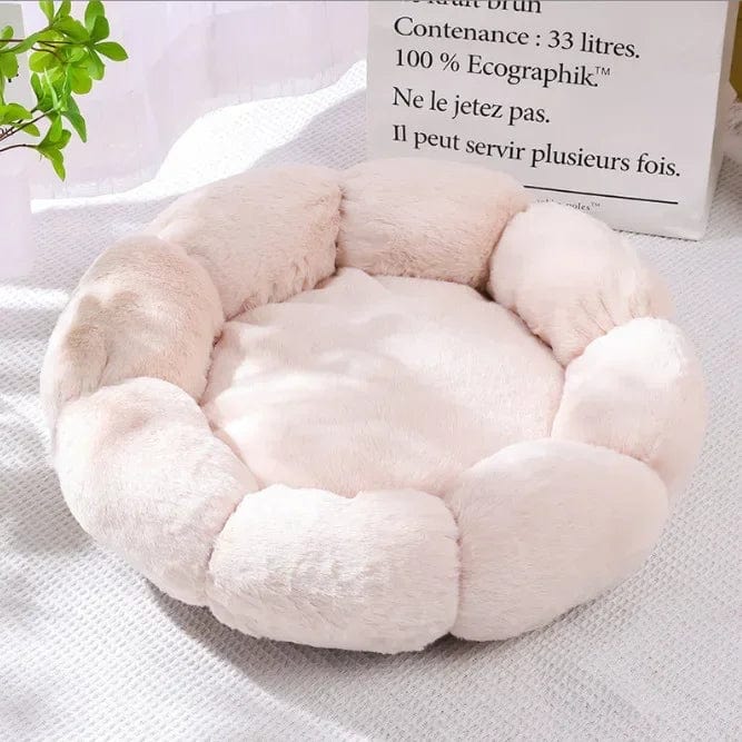 l-arbre-a-chat.com Flower Cat Nest Four Seasons Universal Internet Celebrity Autumn and Winter Dog Nest Closed Cat Nest Winter Warm Pet Supplies
