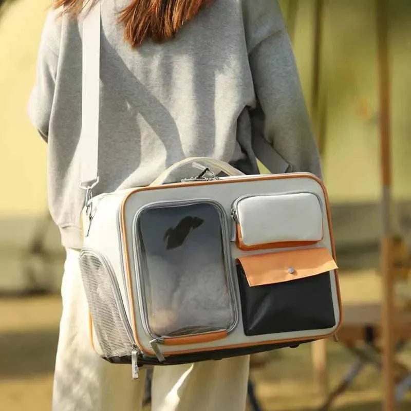l-arbre-a-chat.com Pet Backpack Portable Pet Stroller Trolley Cases Suitcases Small dog cat Backpack Anti Cat Stress Sense Of Safety Pets Bags