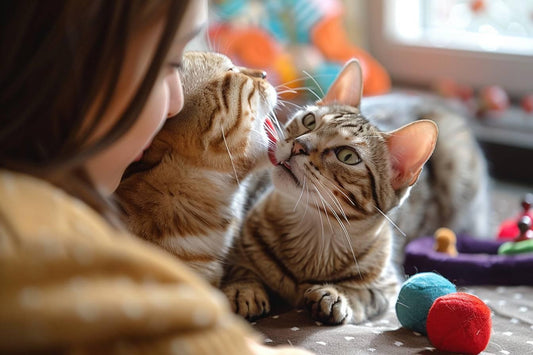 Pourquoi mon chat me lèche le visage ?