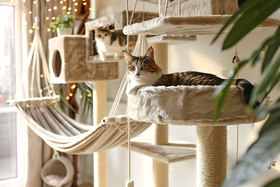 Les avantages des arbres à chat beiges pour votre intérieur...
