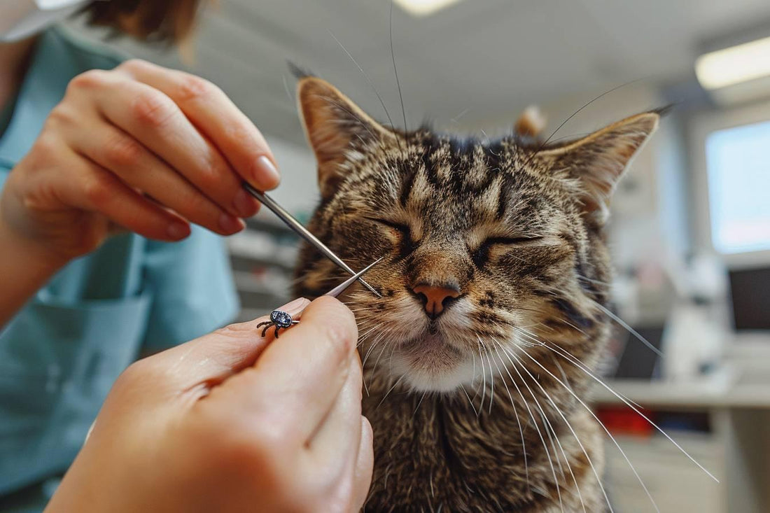 Comment enlever un tique sur un chat ?