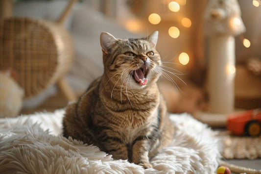 Pourquoi mon chat tire la langue ?