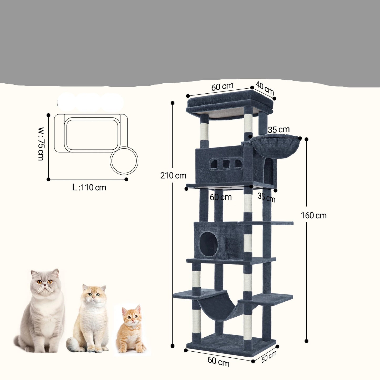 Arbre a Chat Super Haut