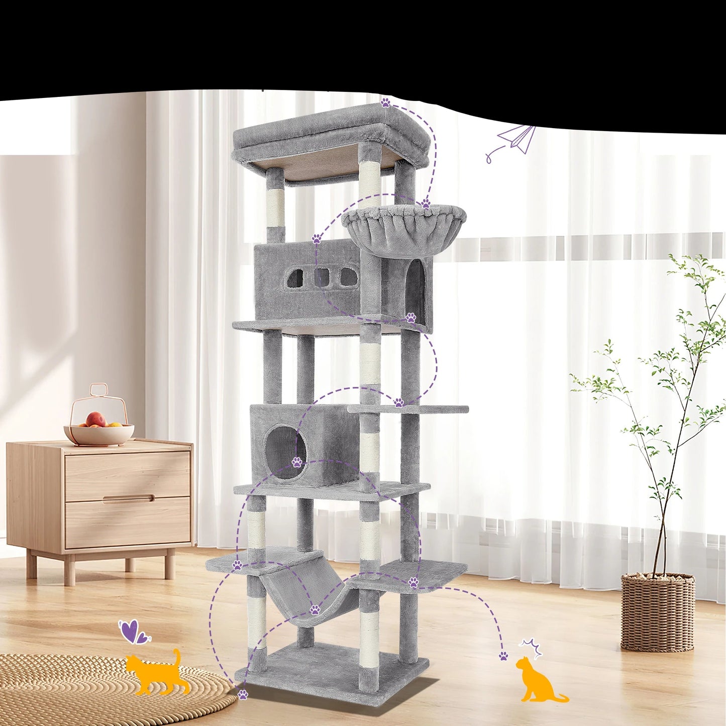 Arbre a Chat Super Haut