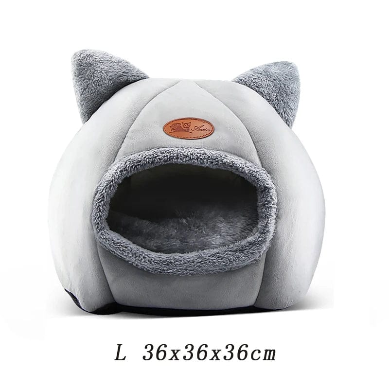 l-arbre-a-chat.com 2023 Deep Sleep Comfort In Winter Cat Bed Little Mat Basket For Cat's House Products Pets Tent Cozy Cave Cat Beds Indoor For Dog