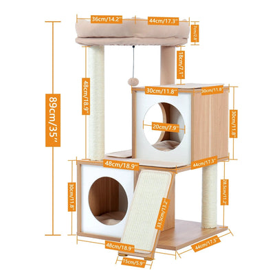 l-arbre-a-chat.com Arbre a Chat Caisse en Bois