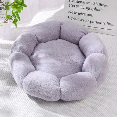 l-arbre-a-chat.com Flower Cat Nest Four Seasons Universal Internet Celebrity Autumn and Winter Dog Nest Closed Cat Nest Winter Warm Pet Supplies