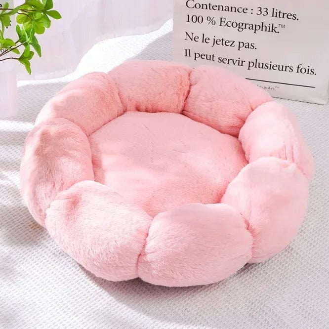 l-arbre-a-chat.com Flower Cat Nest Four Seasons Universal Internet Celebrity Autumn and Winter Dog Nest Closed Cat Nest Winter Warm Pet Supplies