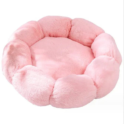 l-arbre-a-chat.com Flower Cat Nest Four Seasons Universal Internet Celebrity Autumn and Winter Dog Nest Closed Cat Nest Winter Warm Pet Supplies