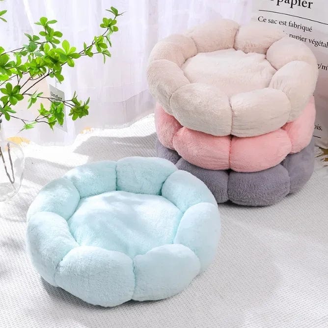 l-arbre-a-chat.com Flower Cat Nest Four Seasons Universal Internet Celebrity Autumn and Winter Dog Nest Closed Cat Nest Winter Warm Pet Supplies